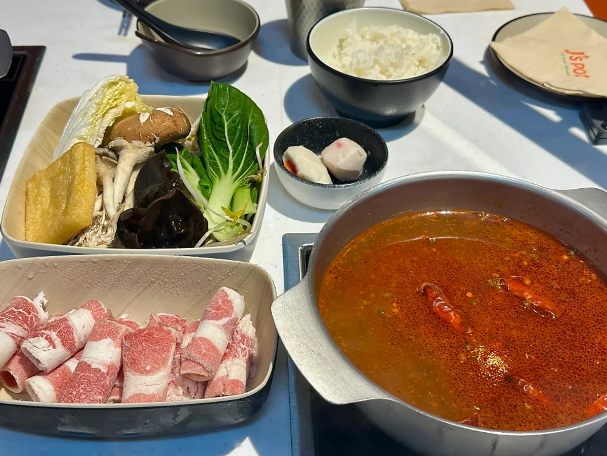 제이스팟 런치 훠궈 한 상