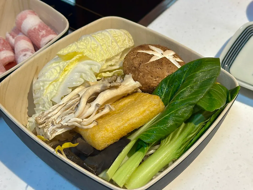 런치 훠궈 세트 구성