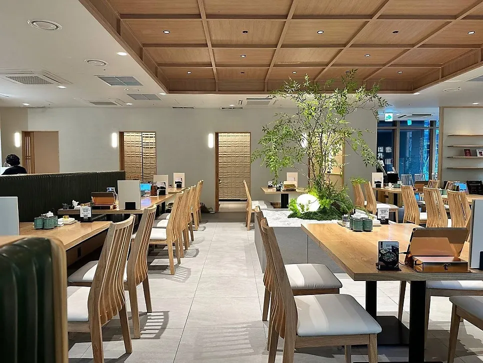 Storefront view of the upscale Japanese restaurant