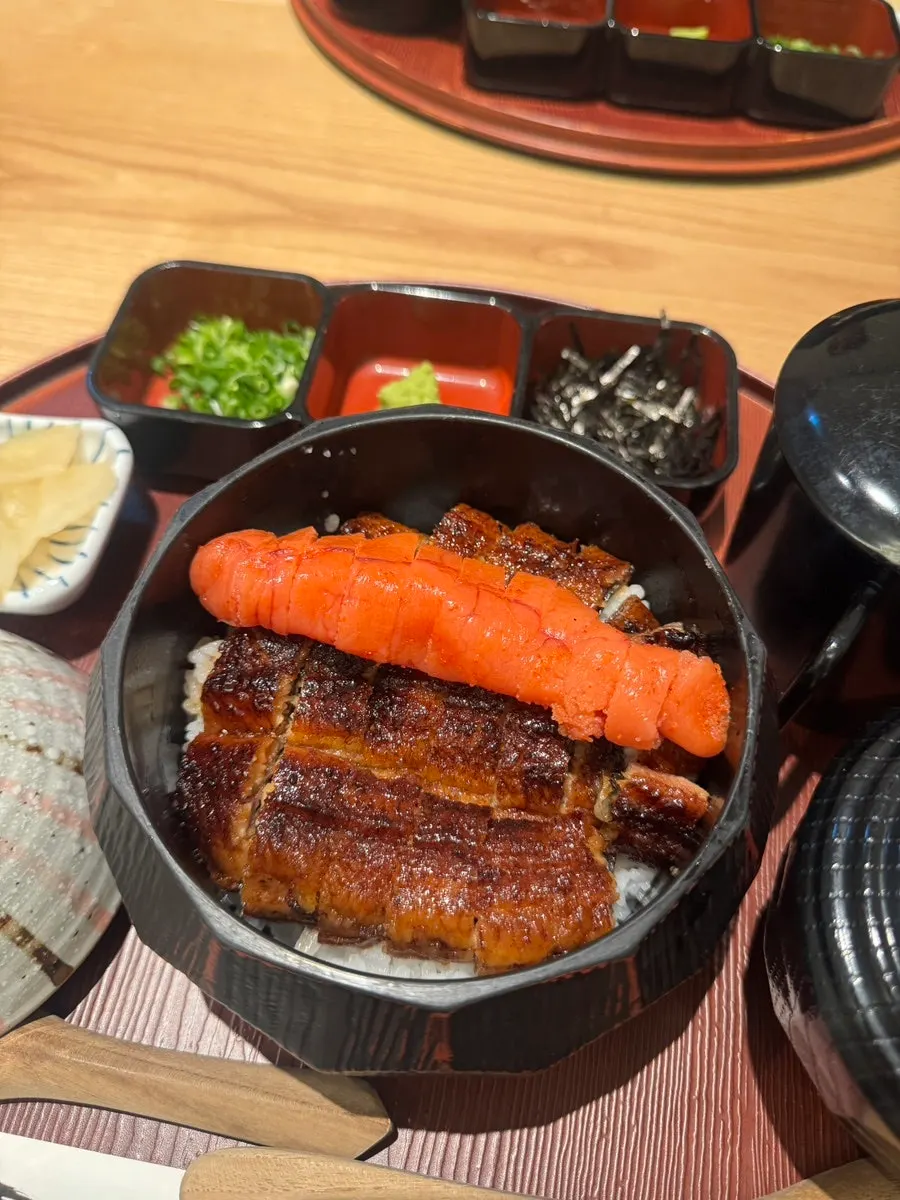 Storefront of Kikukawa, a Nagoya-style eel rice bowl restaurant
