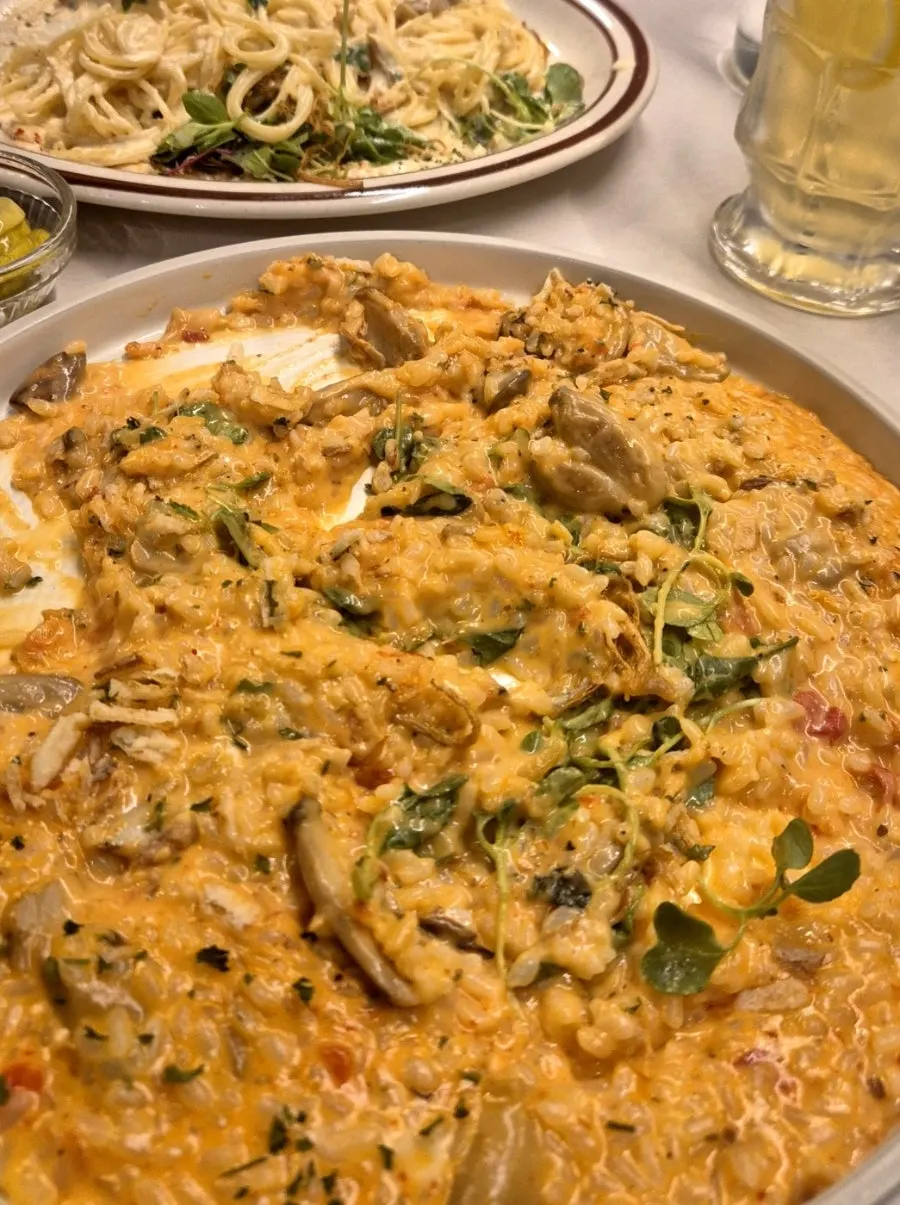 Level 2 spicy rosé risotto