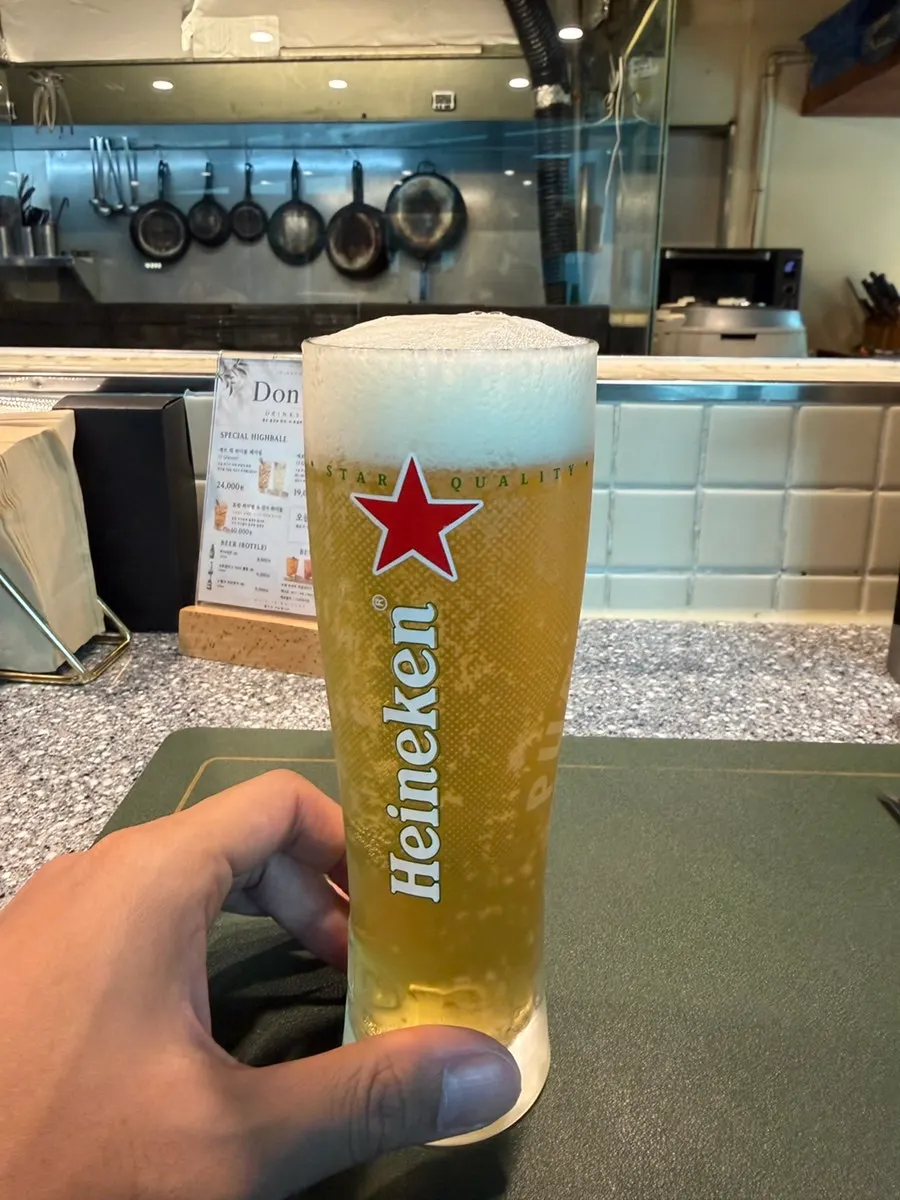 돈탐구소에서 주문한 하이네켄 병맥주