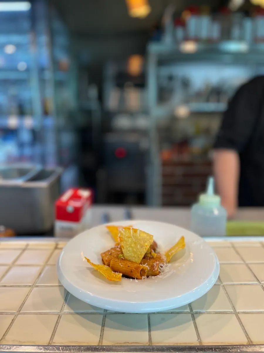 A refreshing side dish served with the main