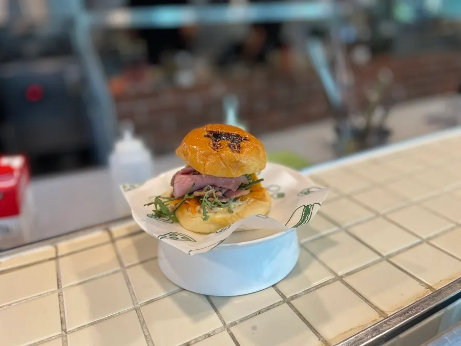 Don Tamguso's signature house-made patty burger