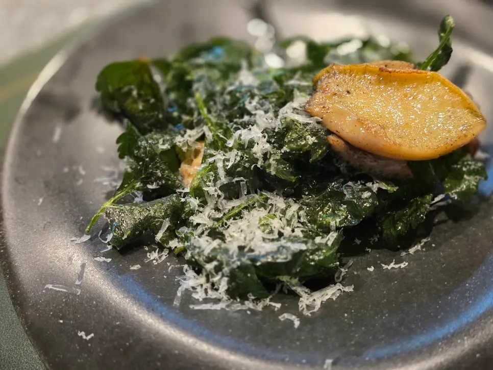 Wando abalone barley risotto from the select course