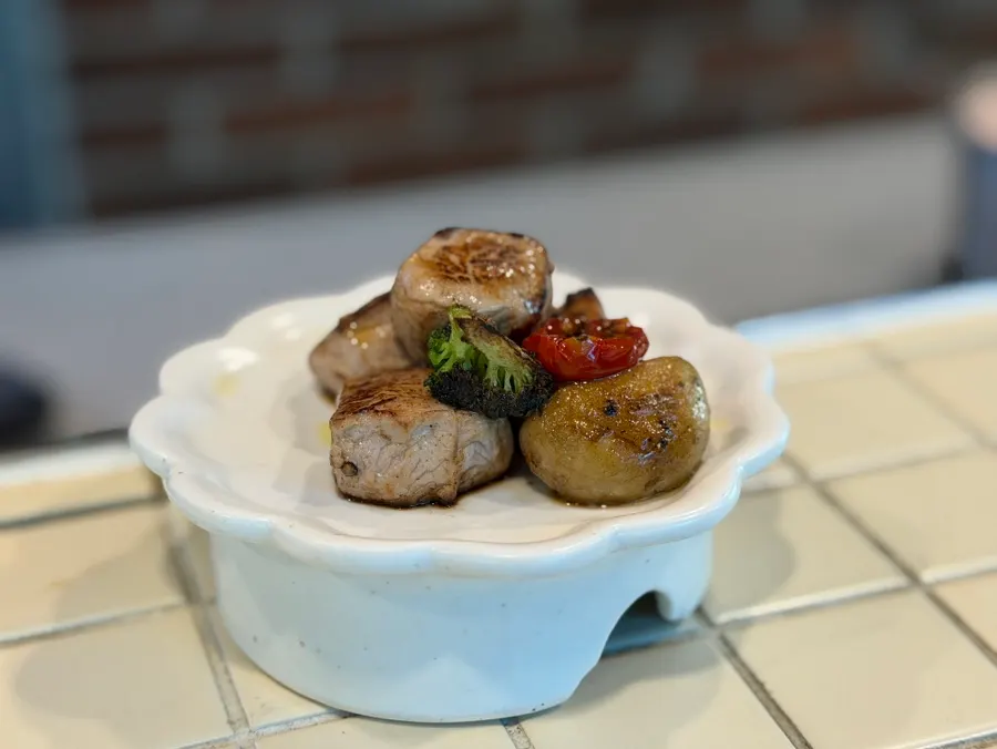 다찌석 조리 퍼포먼스 사진