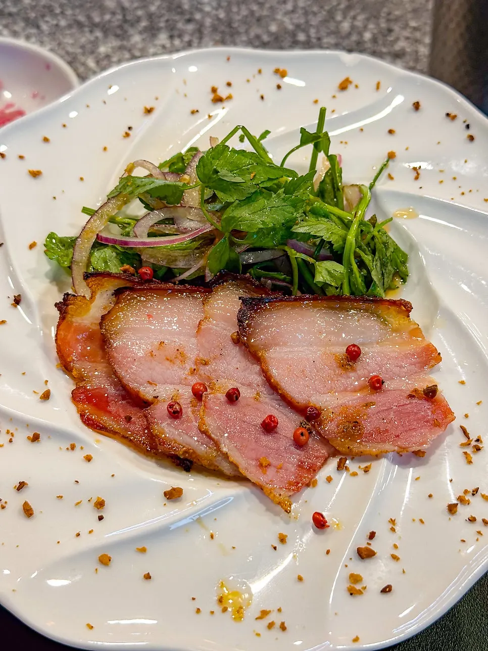 Chef-recommended glass of red wine