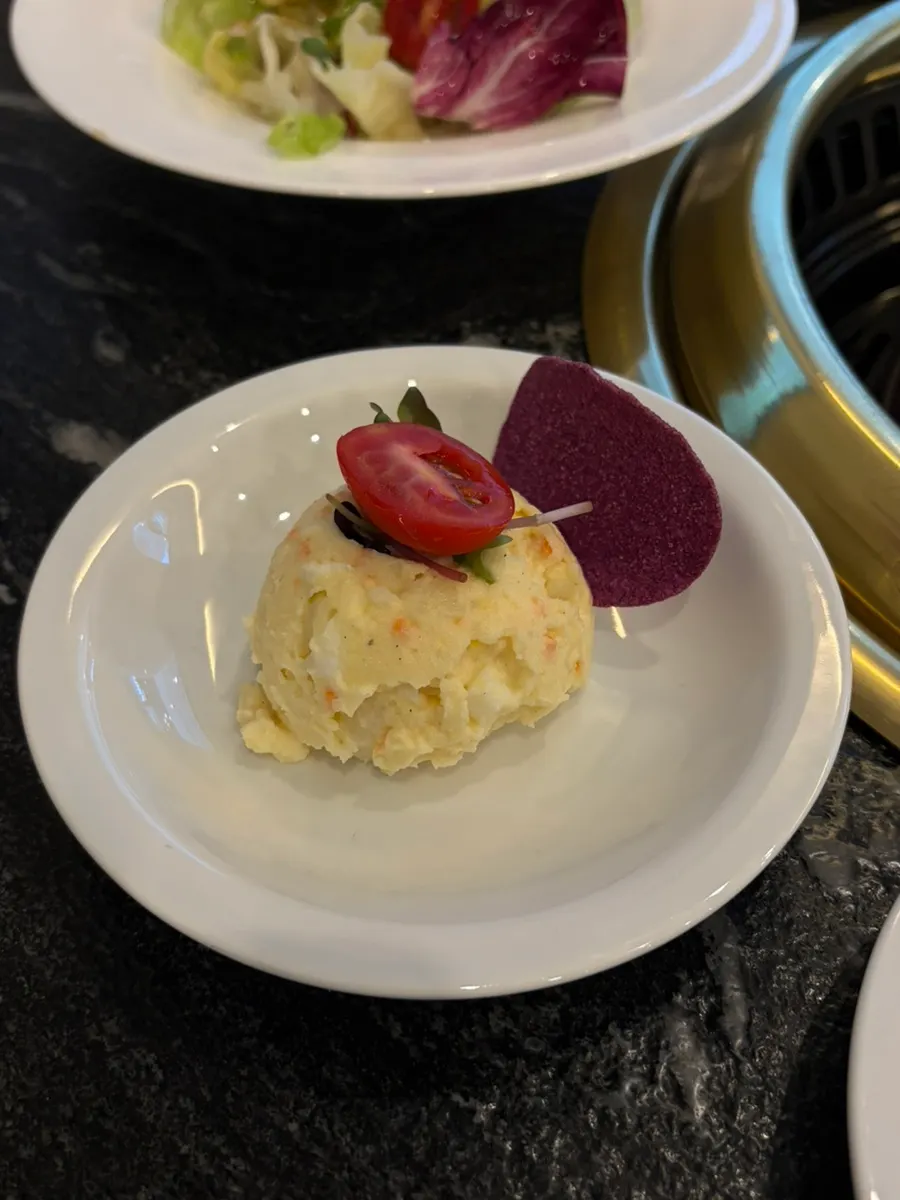 아삭한 백김치 곁들임 반찬