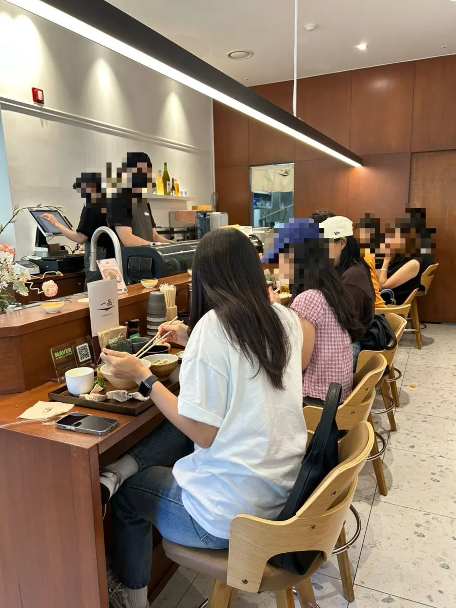 일품 마곡점 테이블 세팅