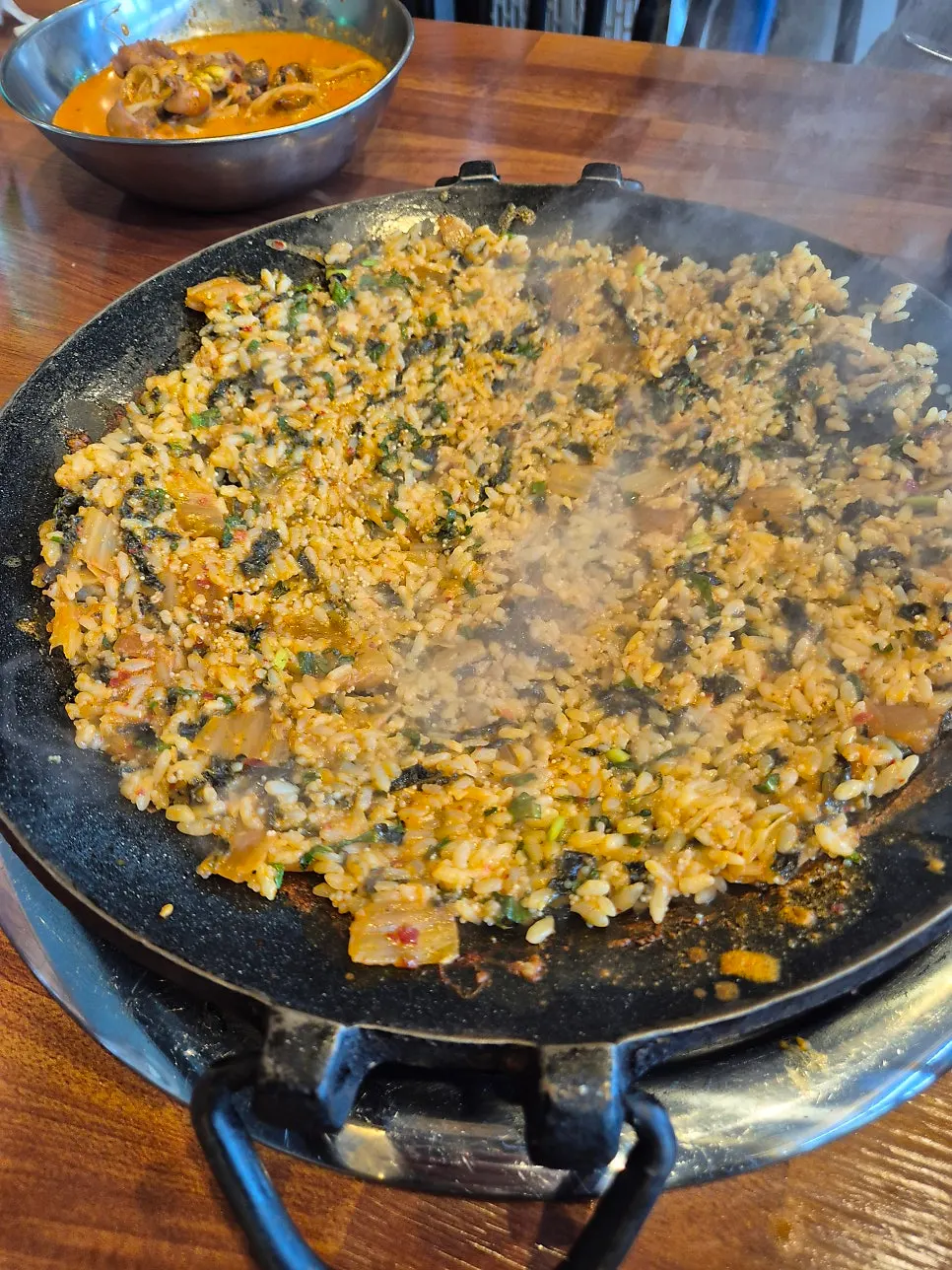 Extra order of flying-fish-roe fried rice