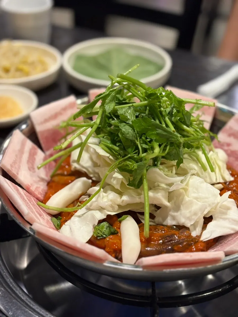 Menu Sarimongttang Jjukkumi yang dipesan