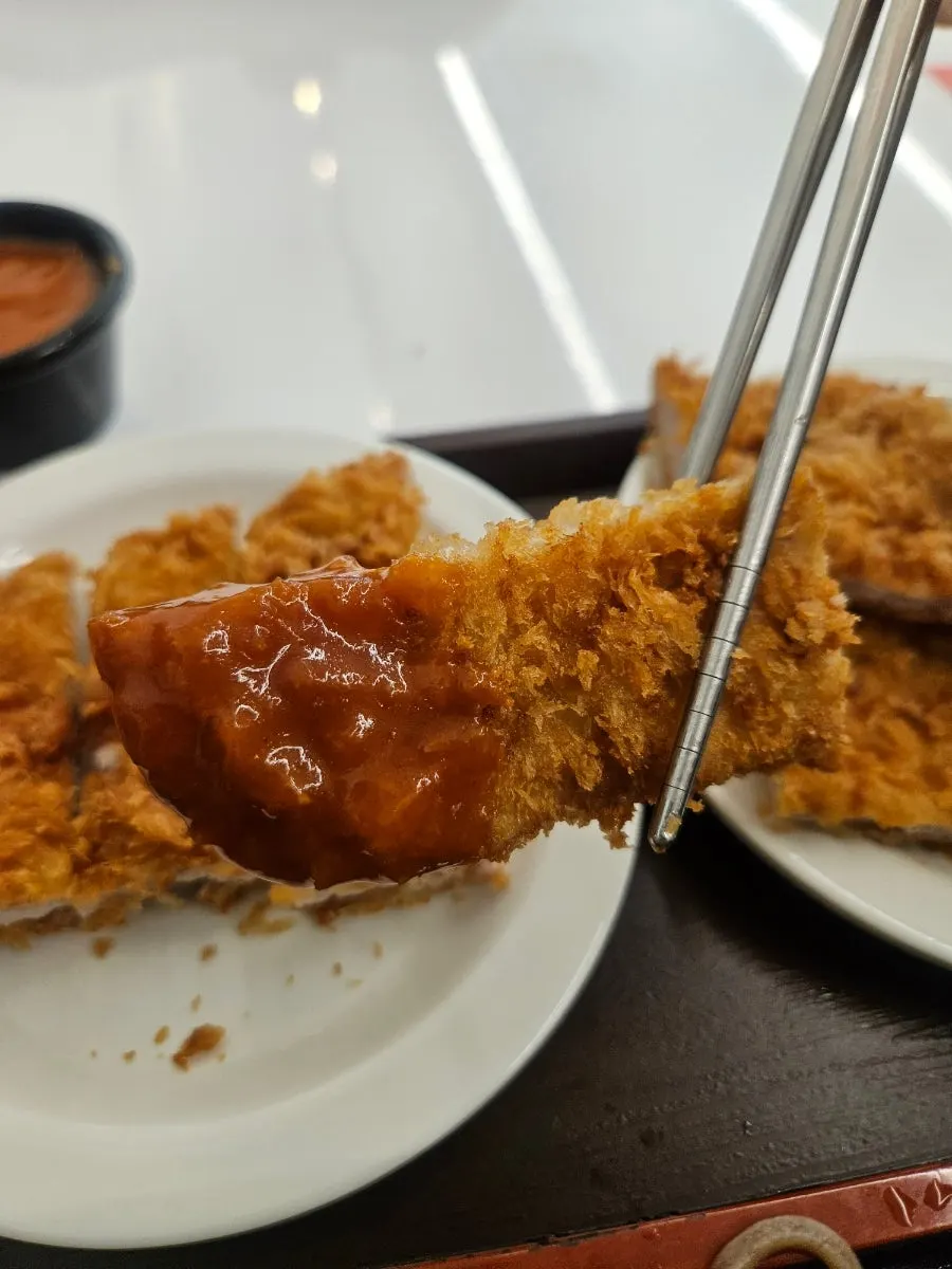 쫄깃한 판메밀 면발