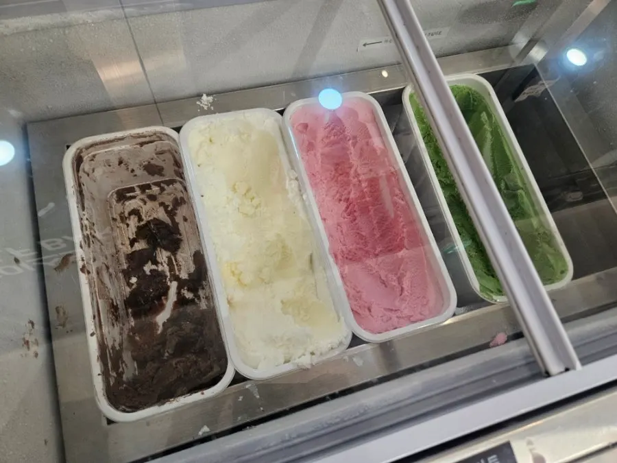 식후 아이스크림 후식