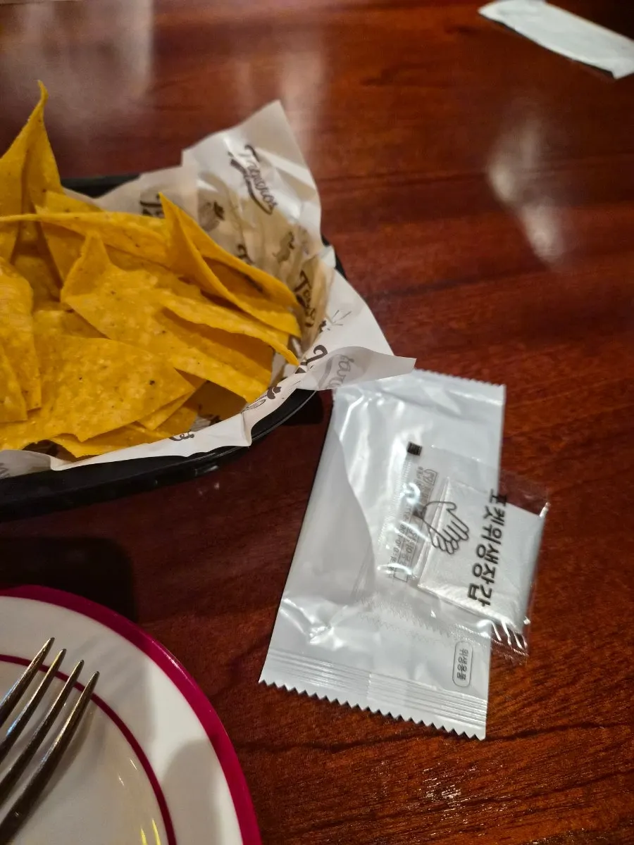 Jalapeño ketchup and hot sauce