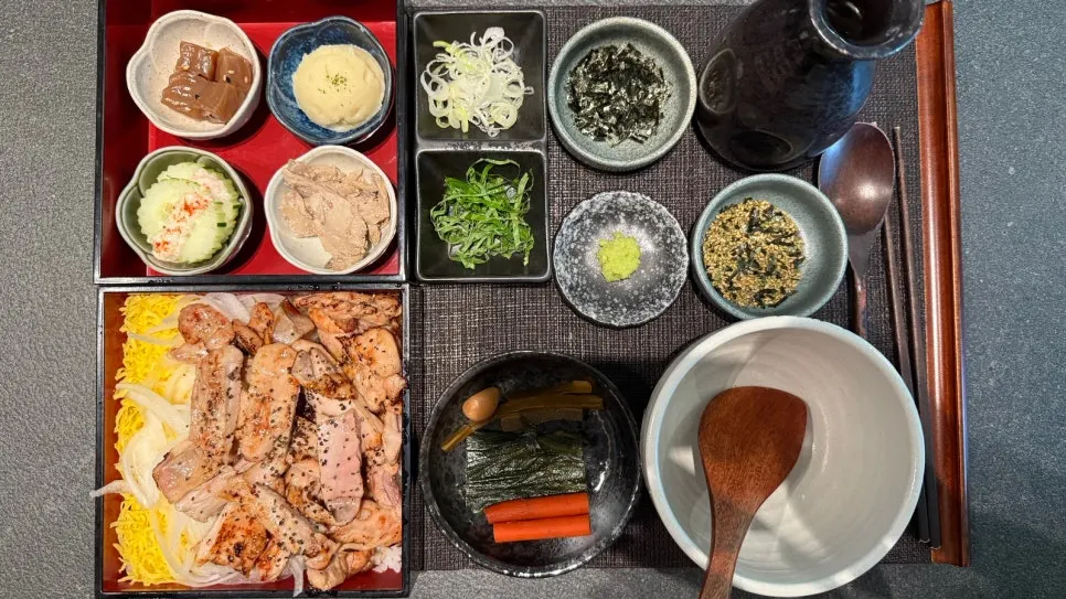 Tori Mabushi สะโพกไก่ย่างถ่าน