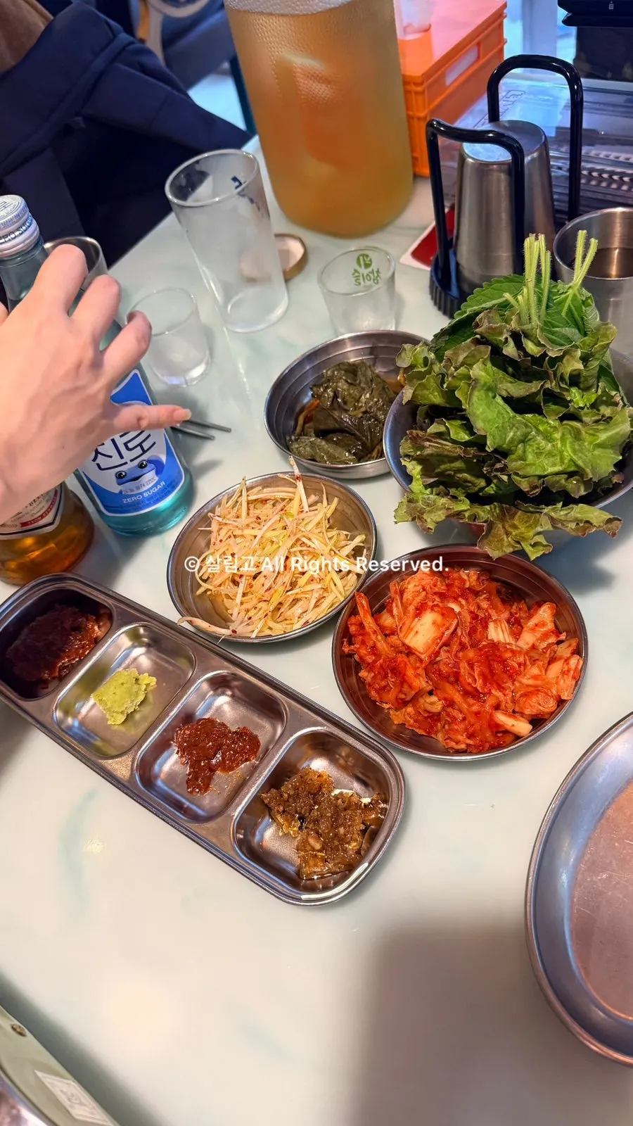 可能食堂的基本小菜一桌