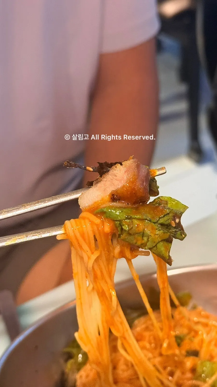 可能食堂的辣甜拌面