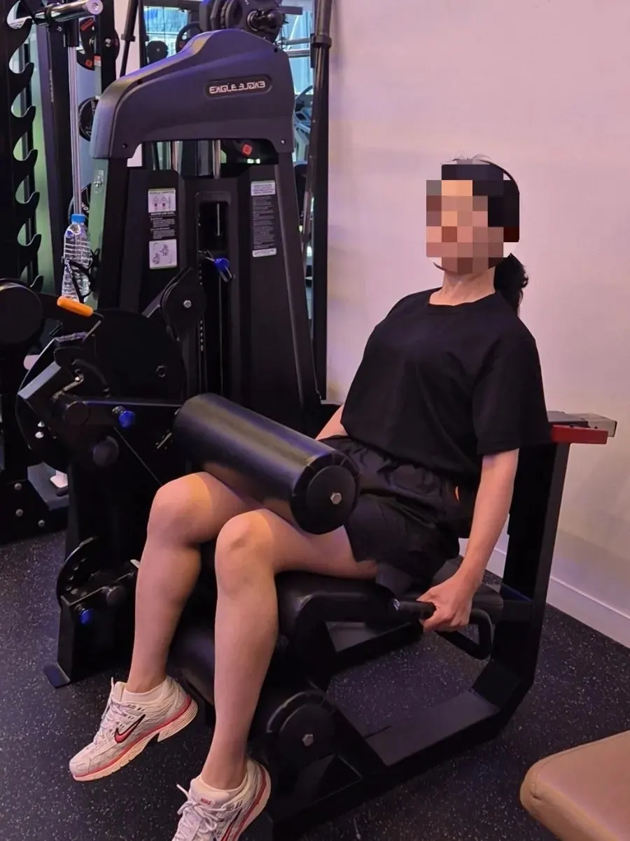 Hamstring activation exercise