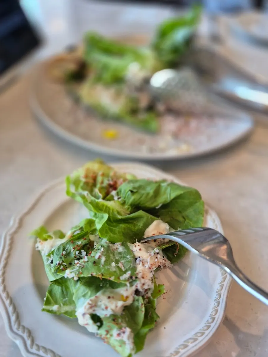 A forkful of chicken and vegetables together