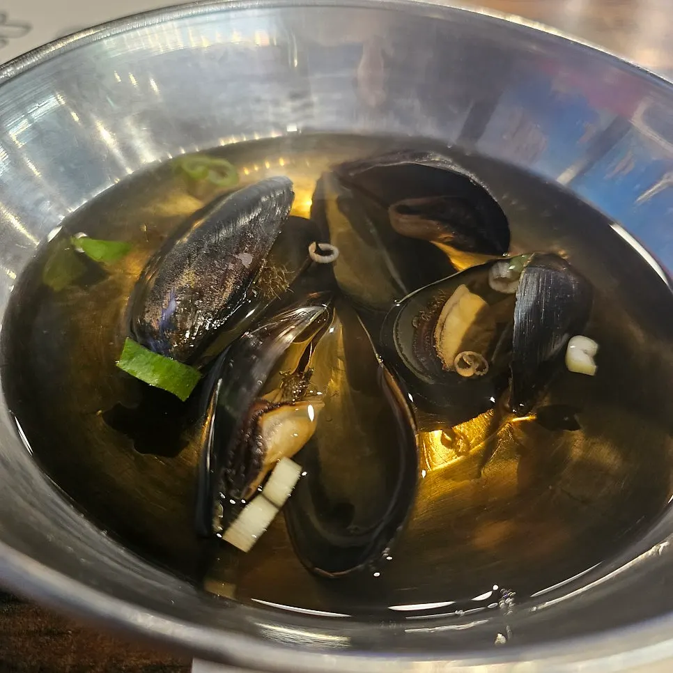 회 접시 클로즈업