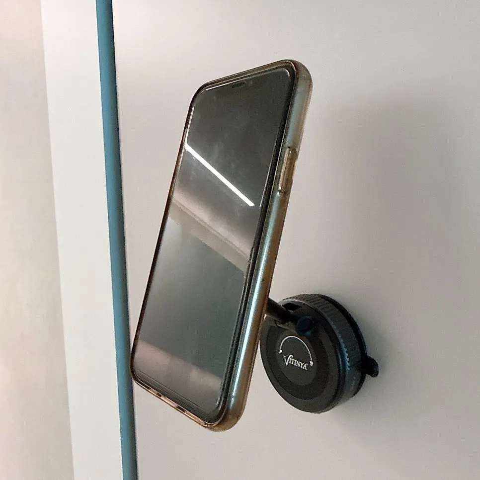 Kitchen mount for viewing recipes at eye level