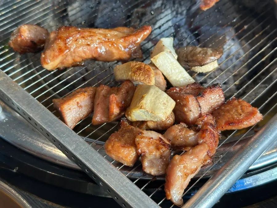 The additional order of handmade seasoned galbi