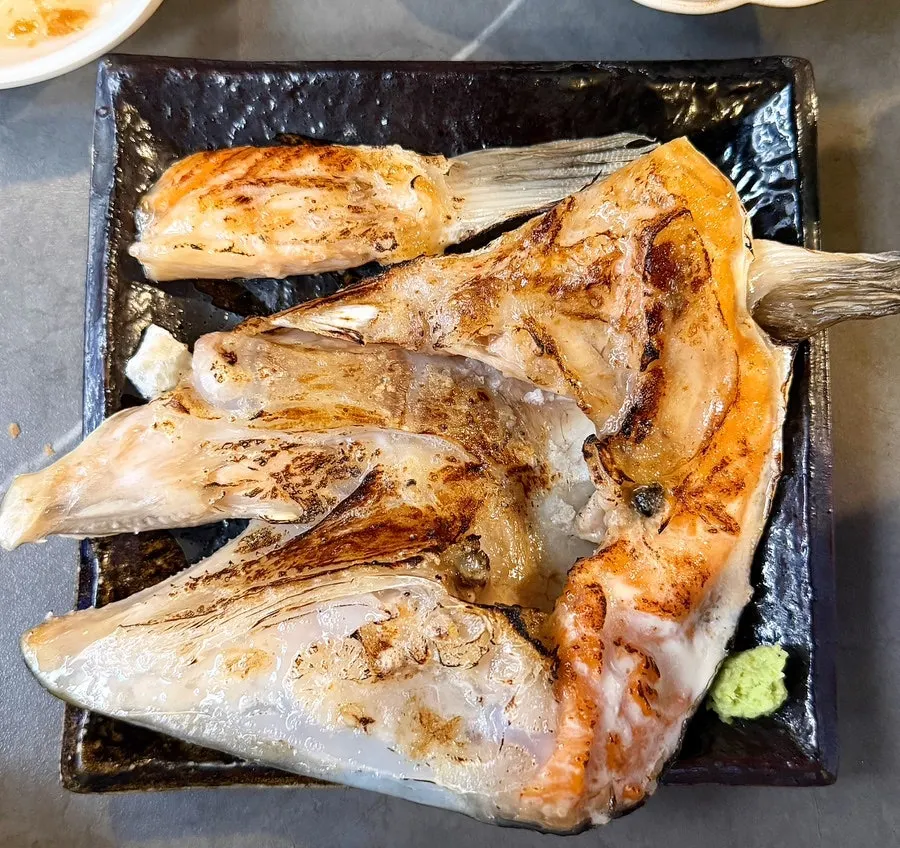 Cheese katsu dipped in honey