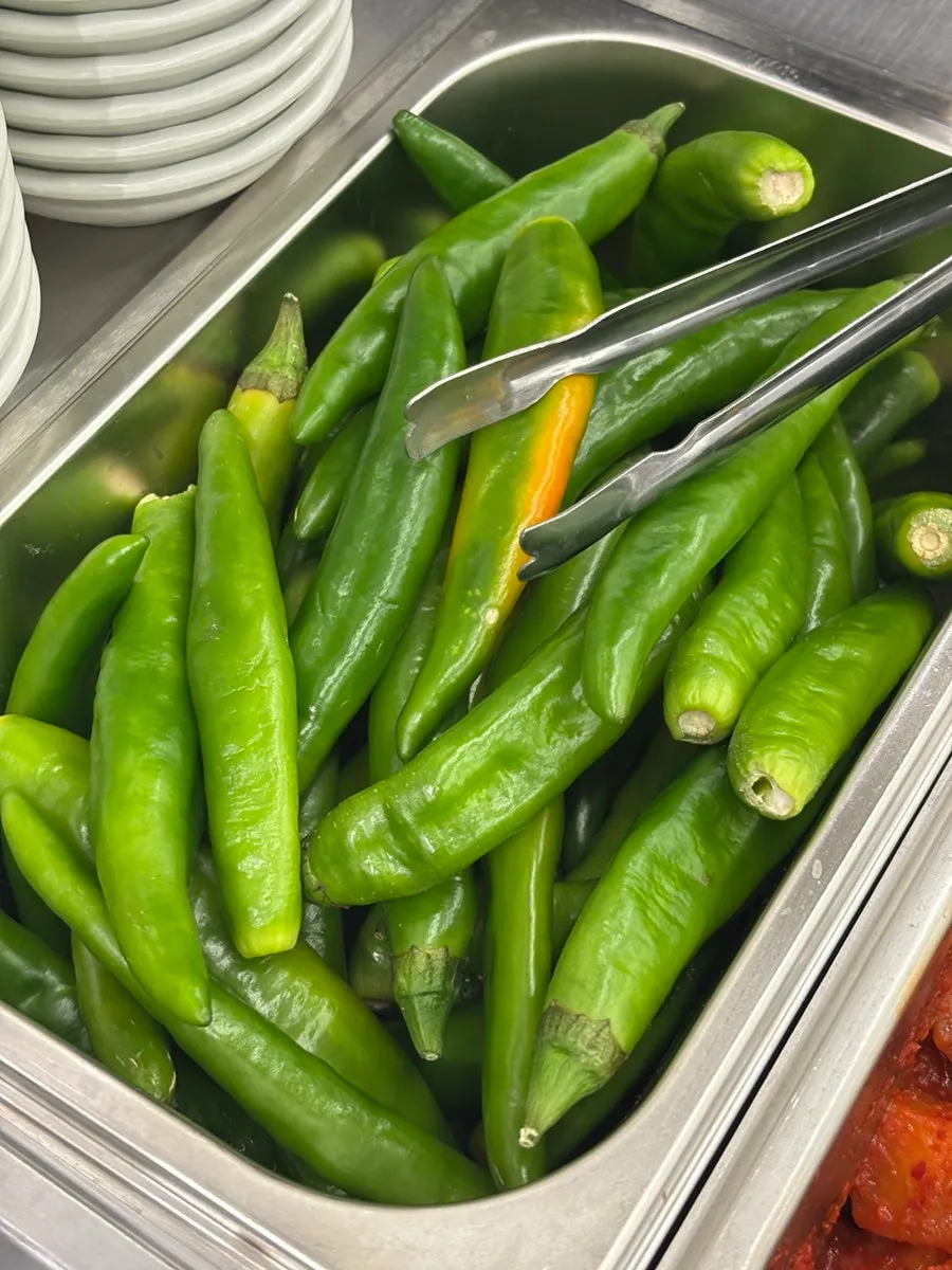 셀프바 반찬 리필 코너
