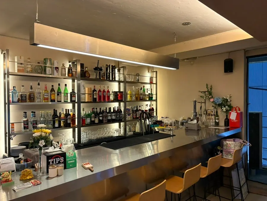 Generously spaced seating at Mandala Indian Lounge