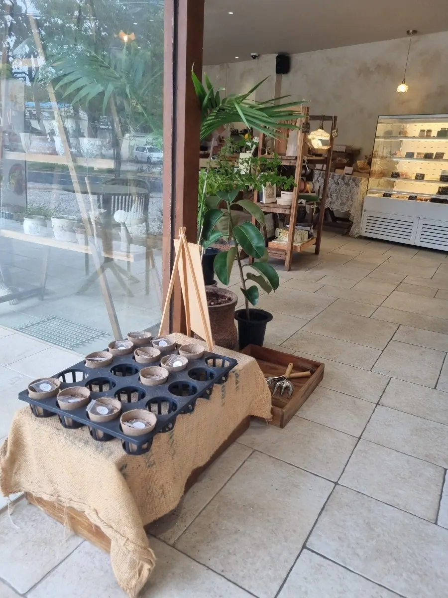Interior atmosphere of the 1st floor of Mandali To Go Ilgwang Branch