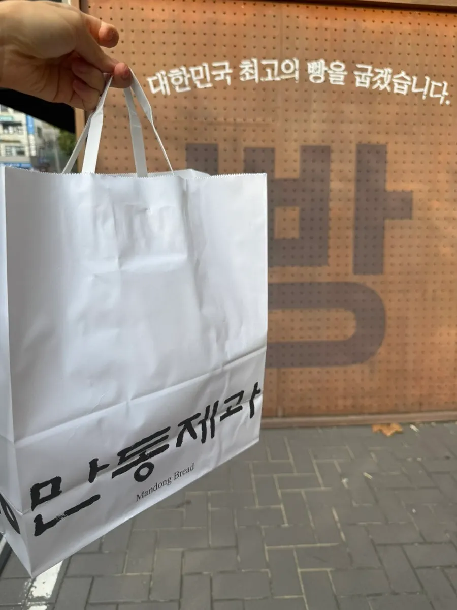 万東製菓延南店を再訪して持ち帰ったパン