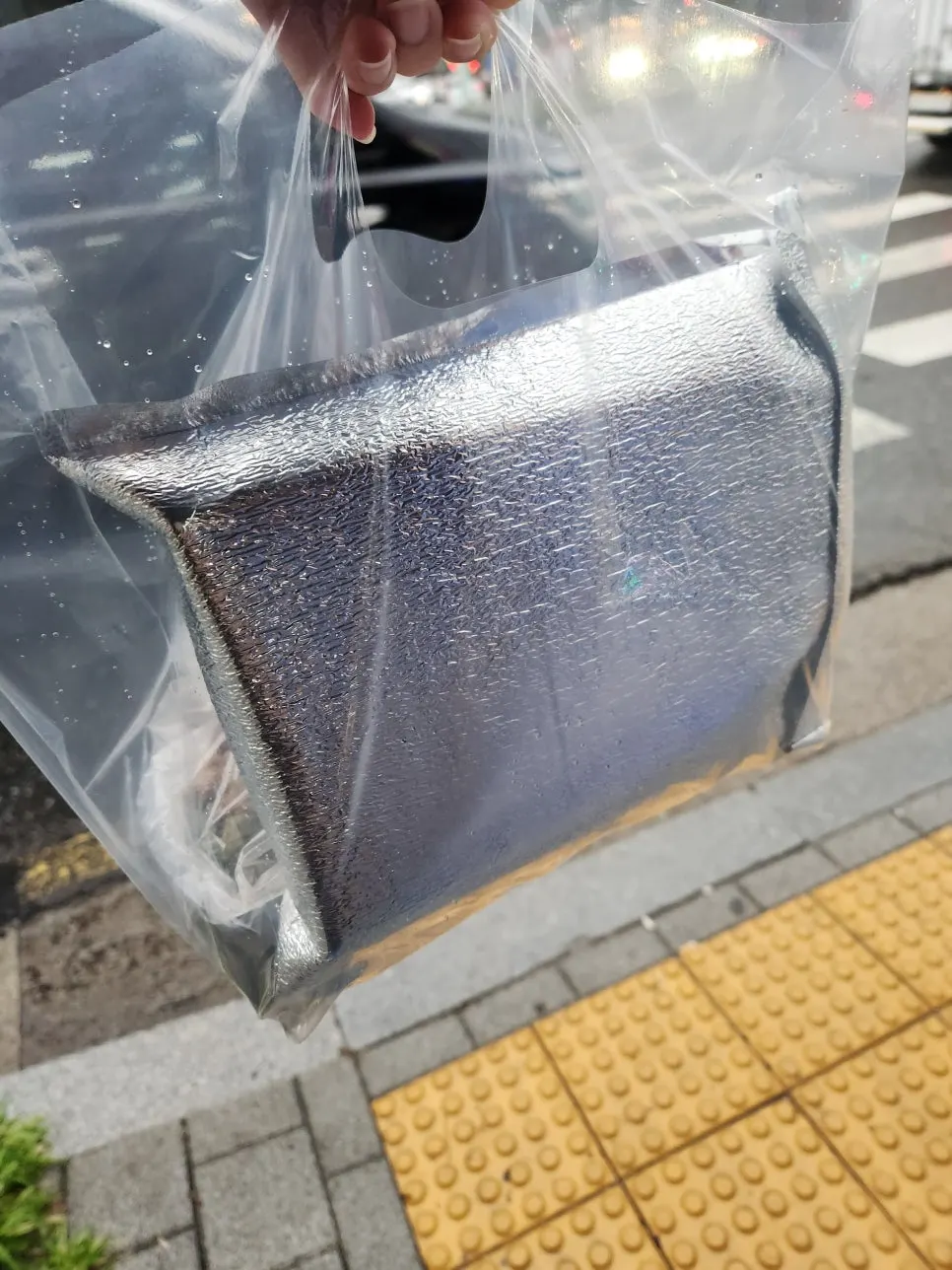 구매한 빵 4종 포장 봉투