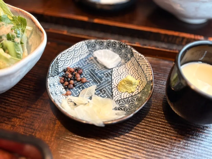 Smooth chawanmushi with shrimp inside