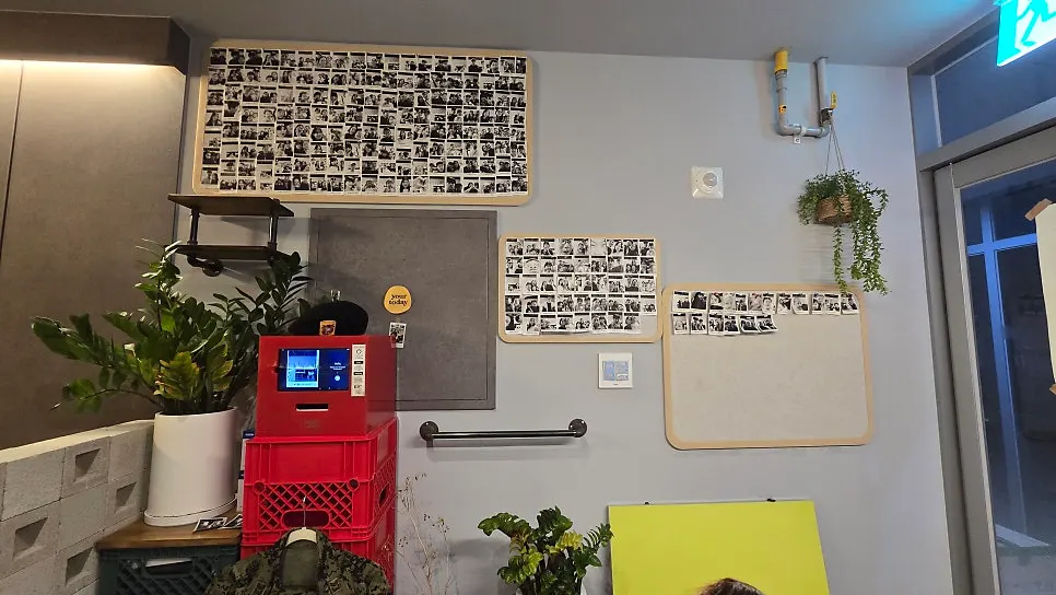 Photo printing corner after checkout