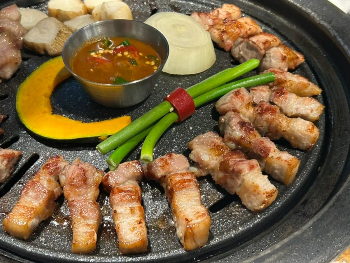 Wasabi ăn kèm thịt nướng