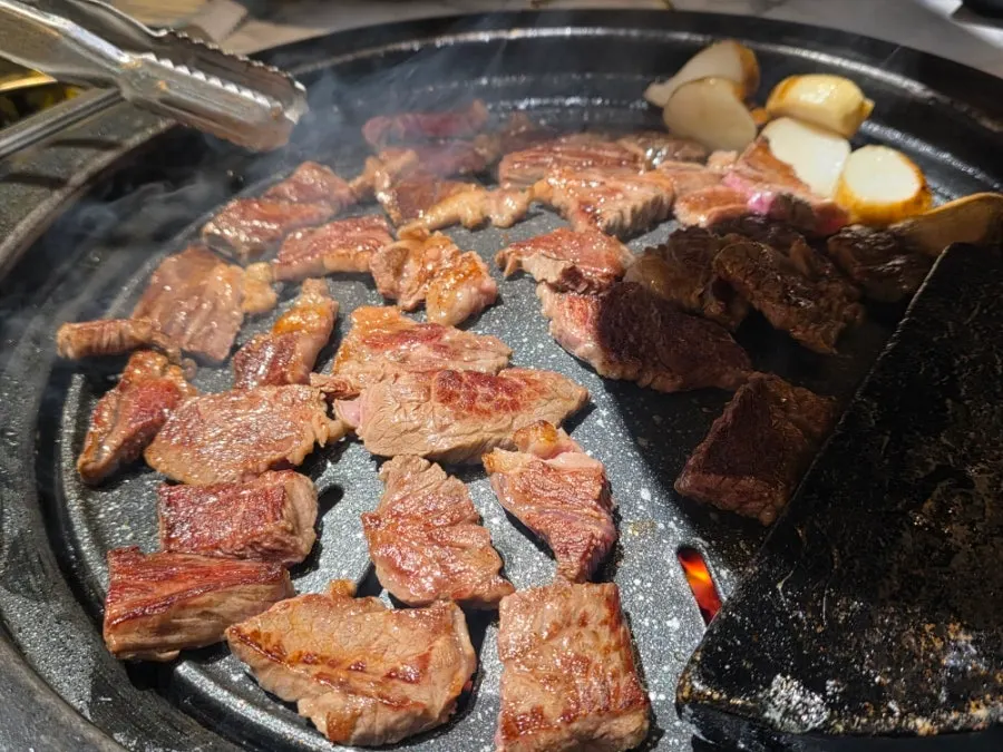 Wagyu paired with grillable cheese