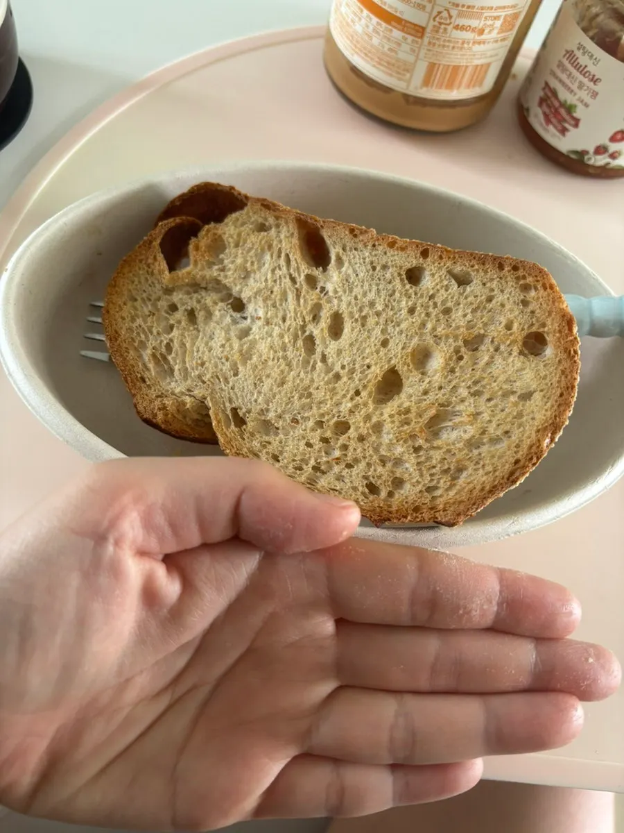 Basil sandwich with generous filling
