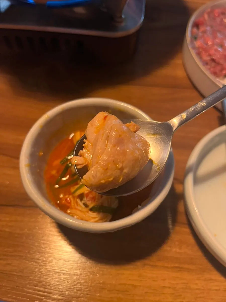 Gopdoritang ingredients including plenty of potato