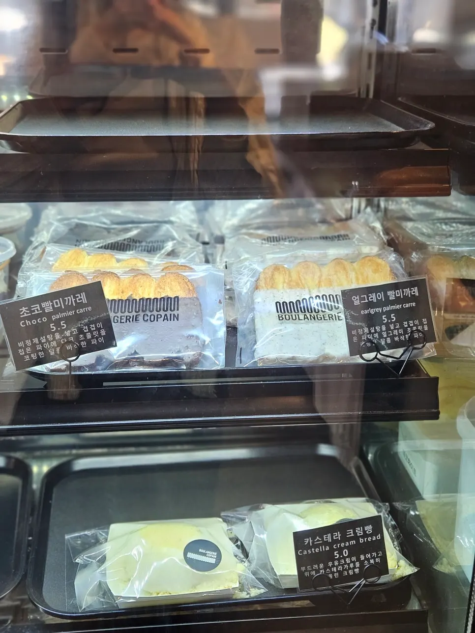 Display of sweet breads