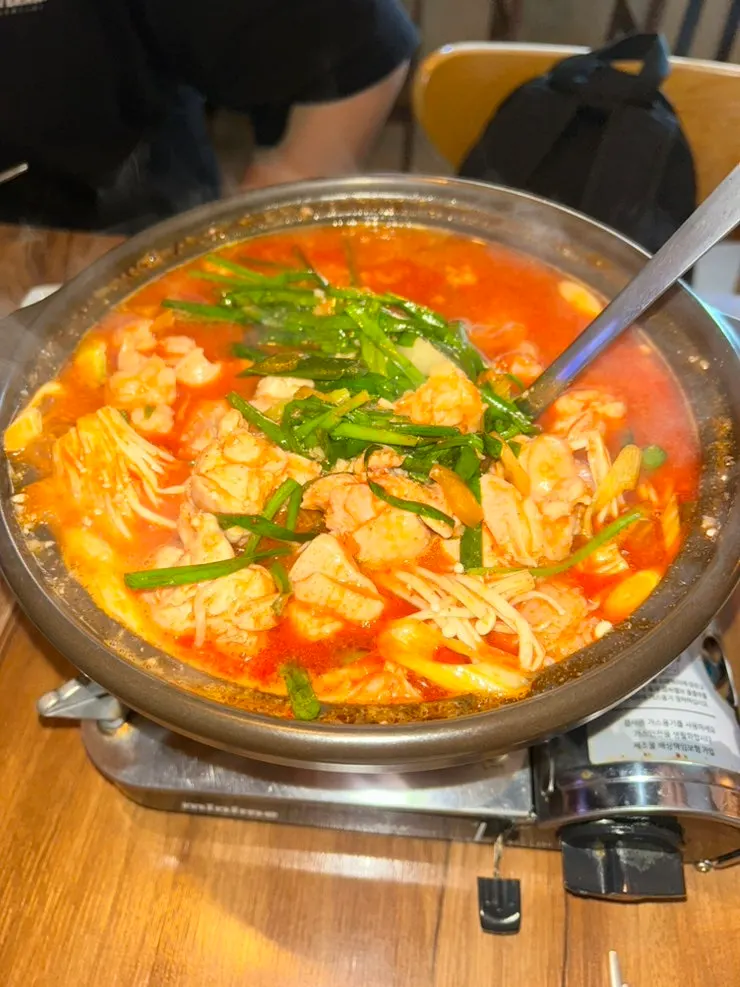 곱창과 감자가 들어간 곱도리탕