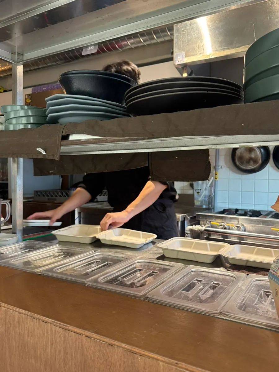 Table seating inside Macho Nacho