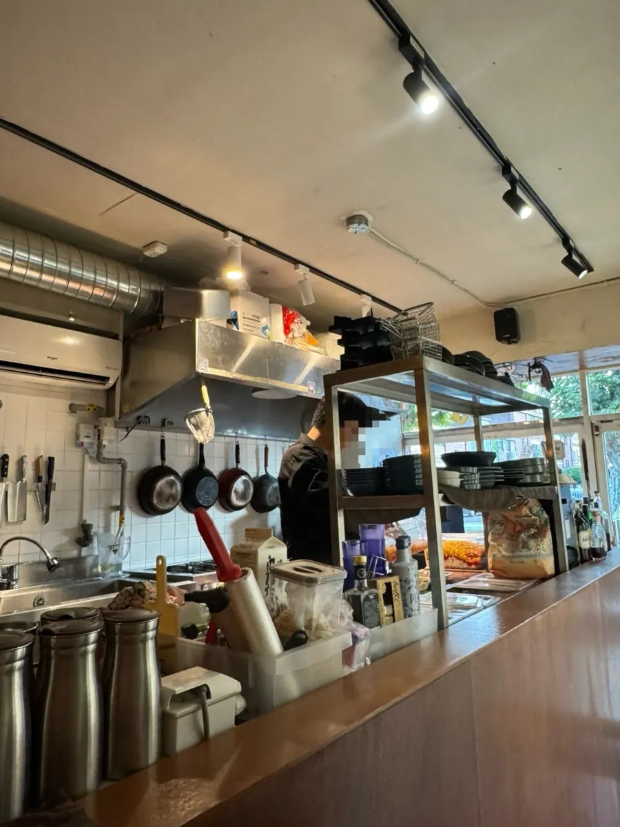 Archery game set up inside Macho Nacho