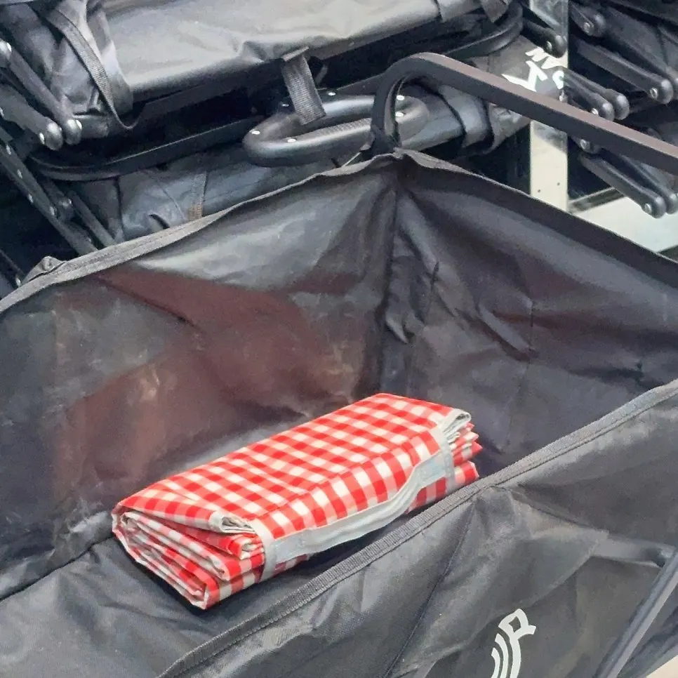 Renting picnic items using the kiosk