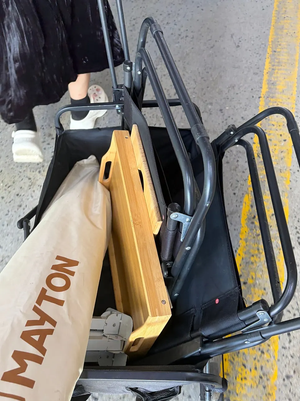 Picnic gear set packed by the staff
