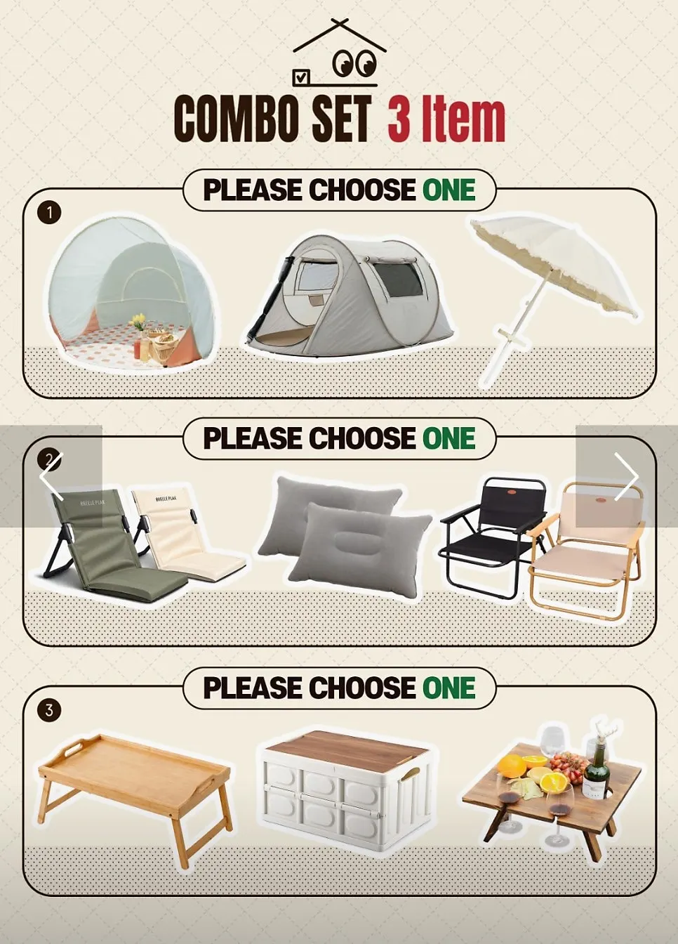 Screen showing tent zone usage rules at Han River Park