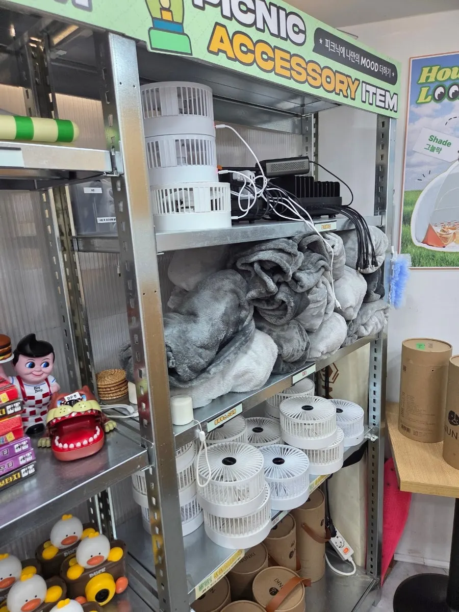 에어베개와 매트 대여 코너