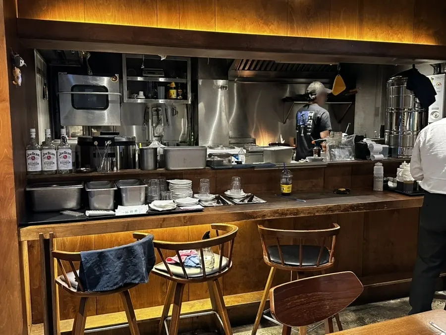 Padong's dining area on a weekday evening