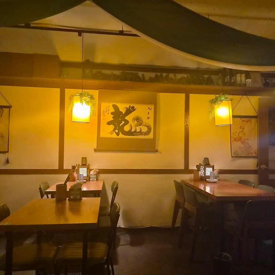 Traditional tavern-style decor inside Jeongju Ilga