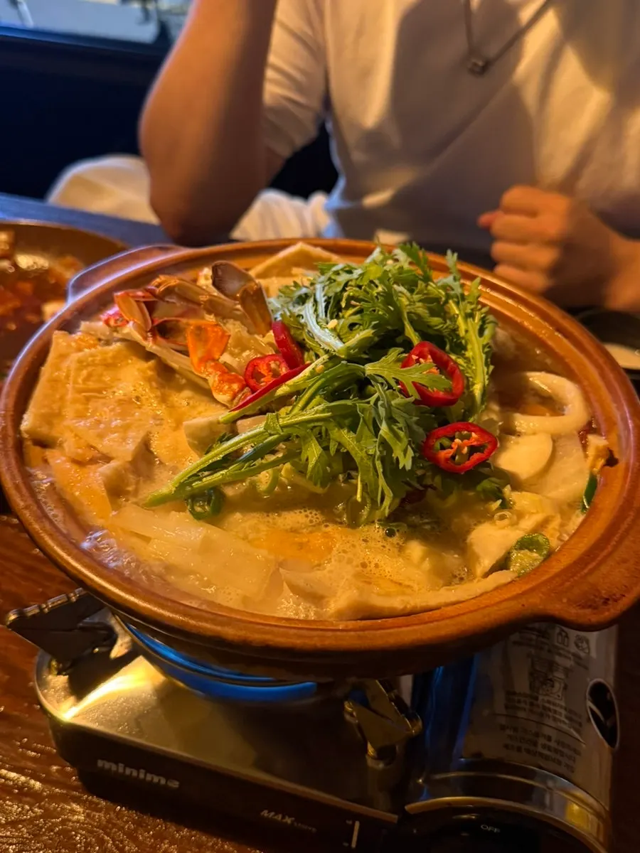 Food at Jeongju Ilga Korean bar