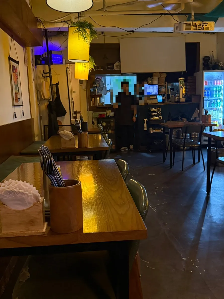 Warmly lit interior of Jeongju Ilga